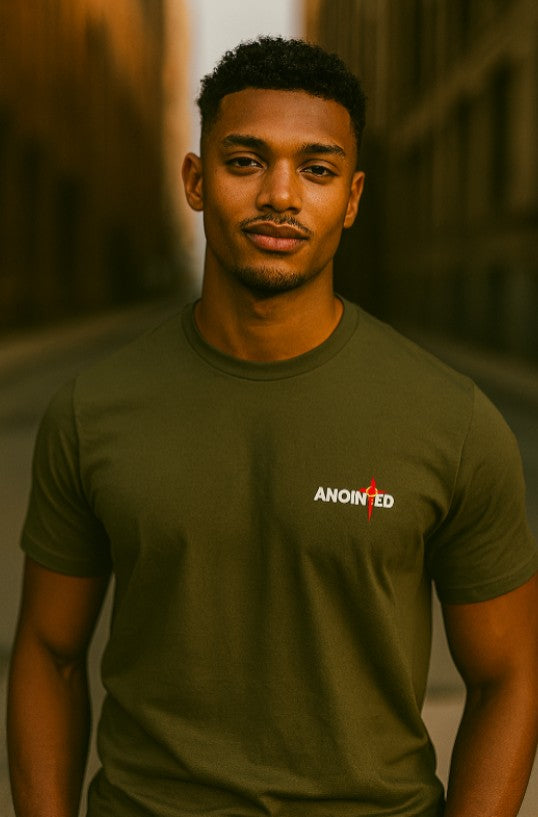 Anointed White LOGO Premium Tee