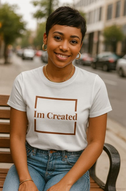 I'm Created Womens Tee