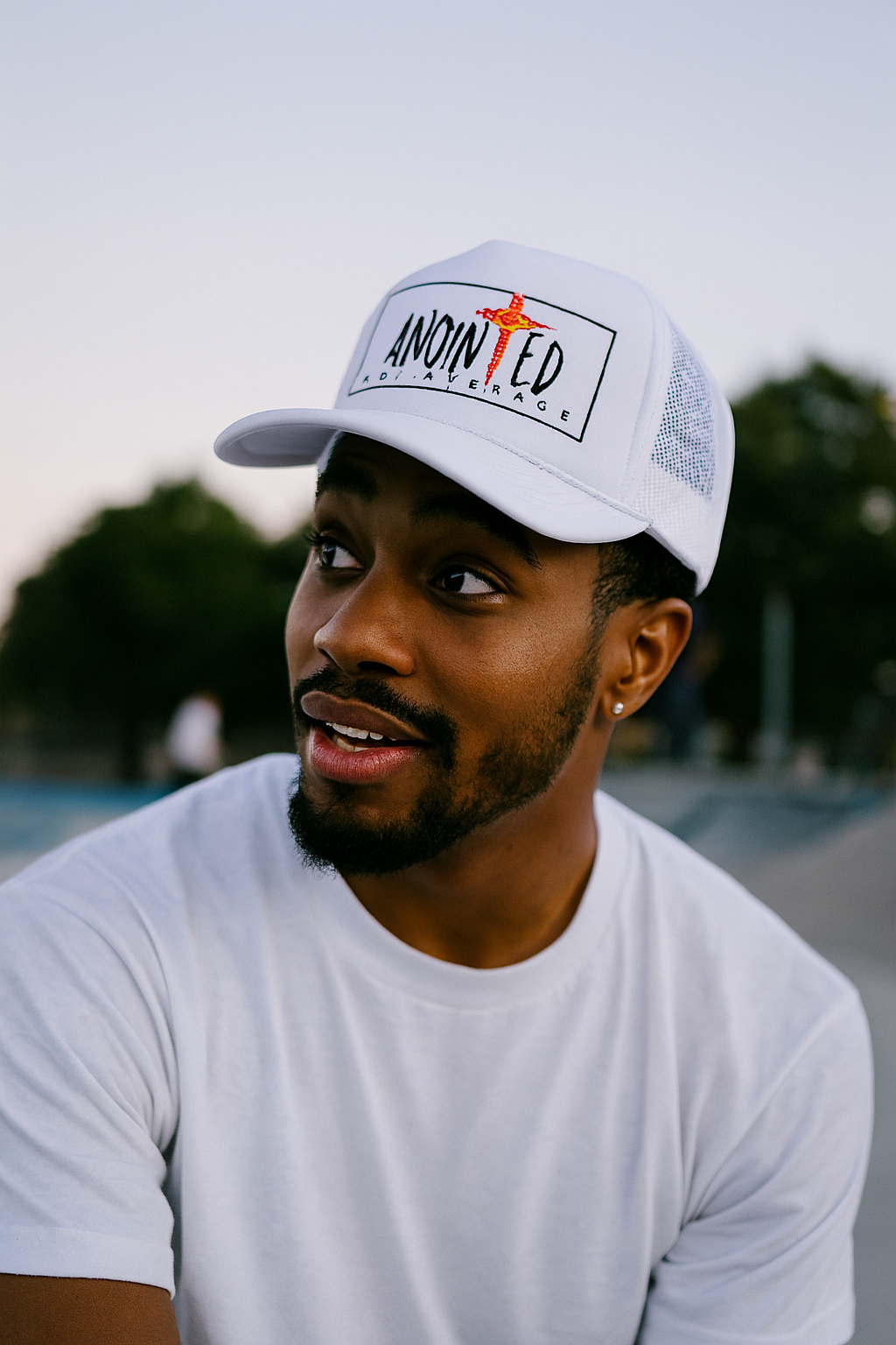 Anointed Not Average LOGO Trucker Cap