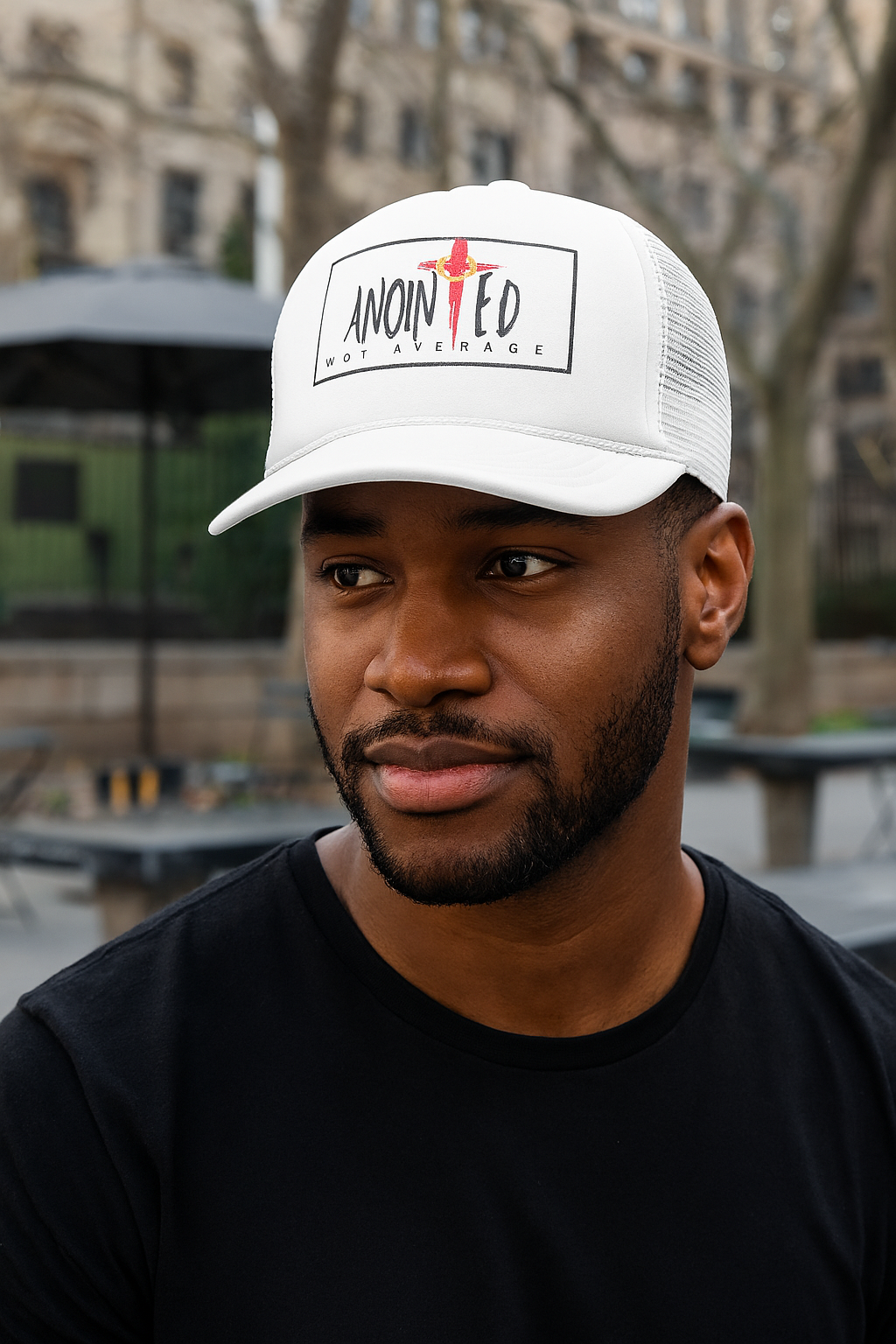 Anointed Not Average LOGO Trucker Cap