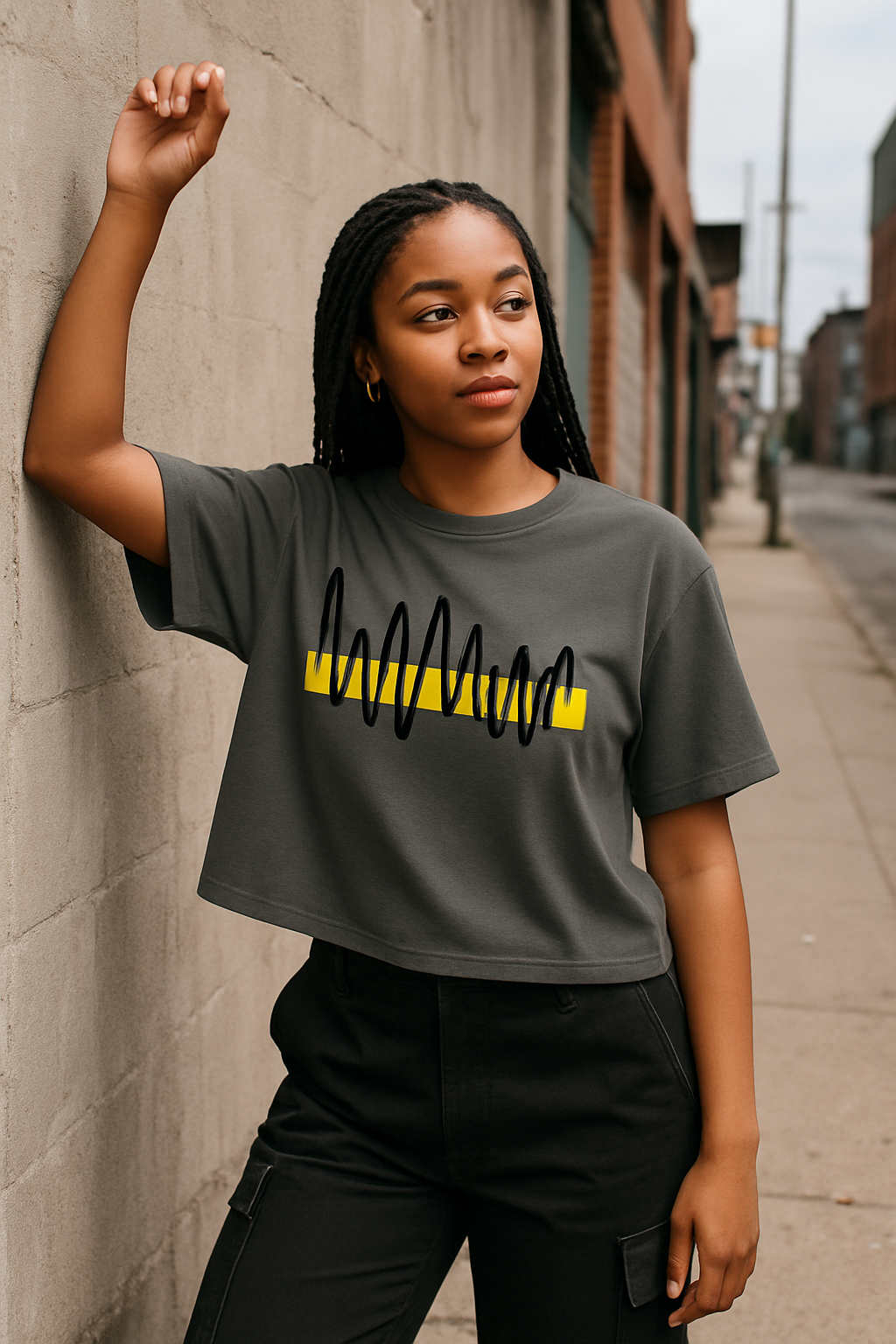 Joyful Noise Womens boxy tee