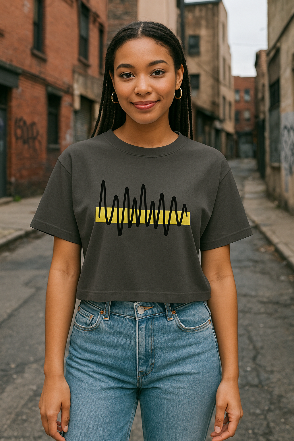 Joyful Noise Womens boxy tee