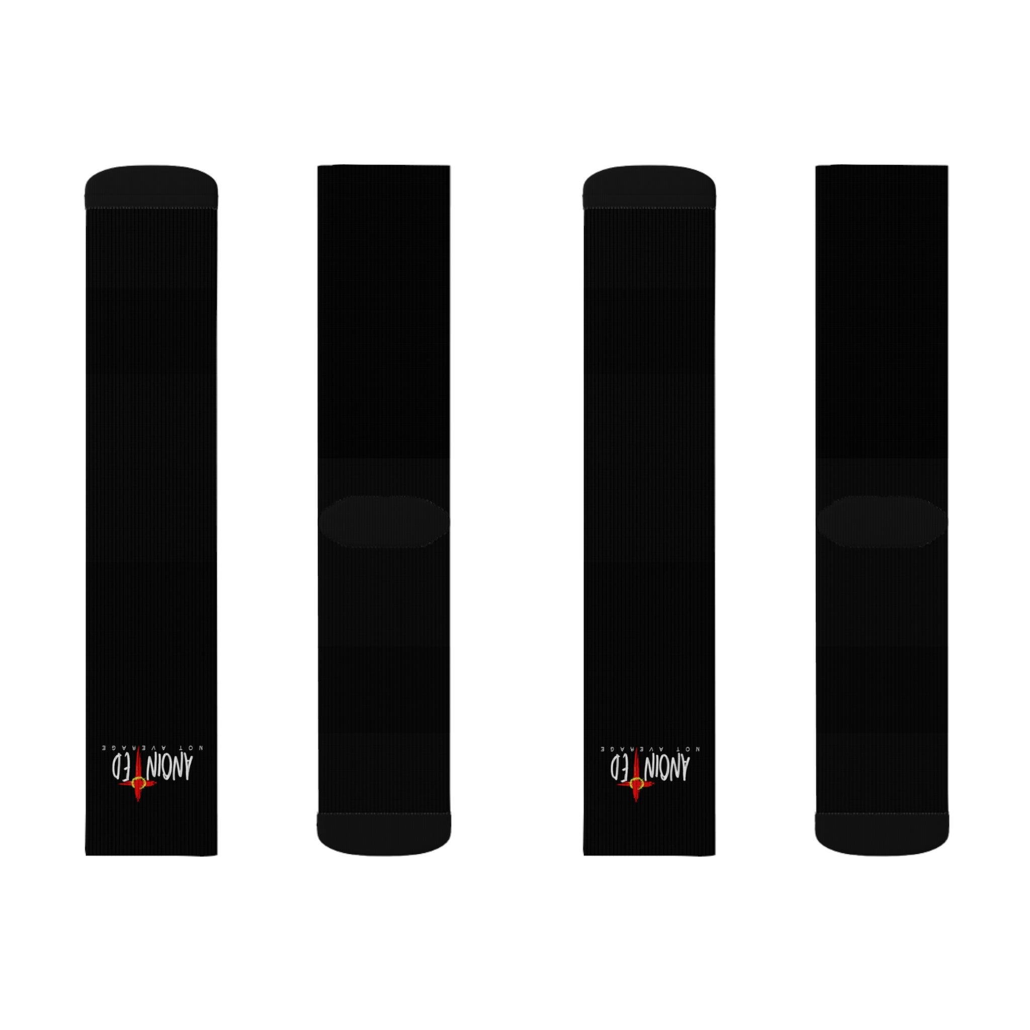 ANA Black Crew Socks