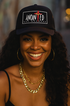 Anointed Not Average LOGO Trucker Cap - Black