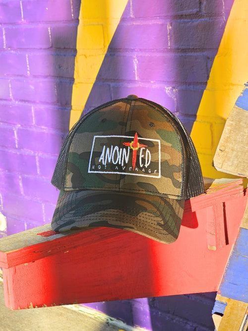 AnA White LOGO Trucker Hat