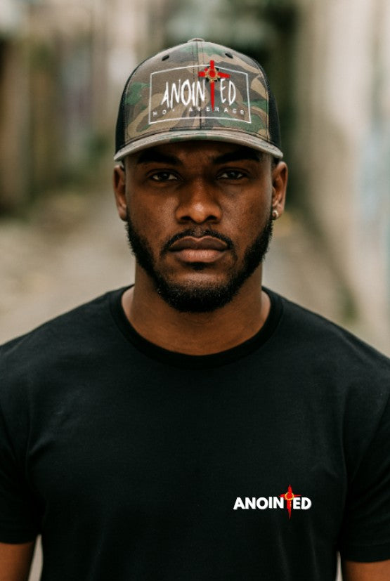 AnA White LOGO Trucker Hat