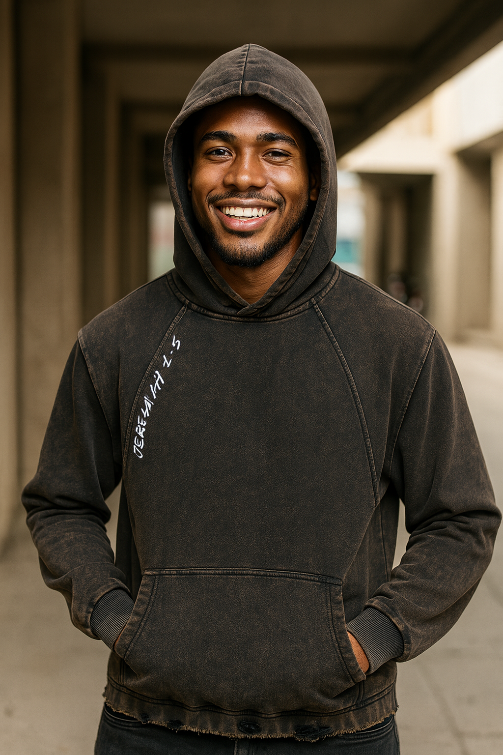 Jeremiah Vintage Washed Hoodie