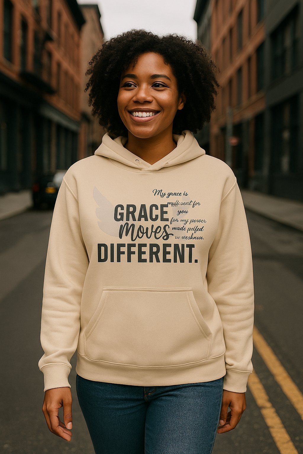 Grace Moves Different Hoodie