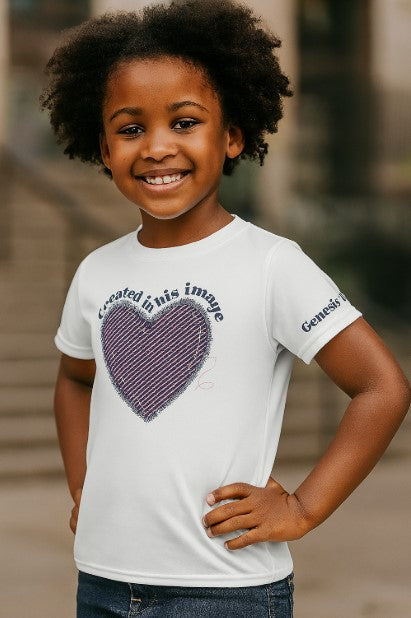Created in His image Girls Tee