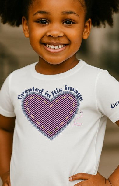 Created in His image Girls Tee