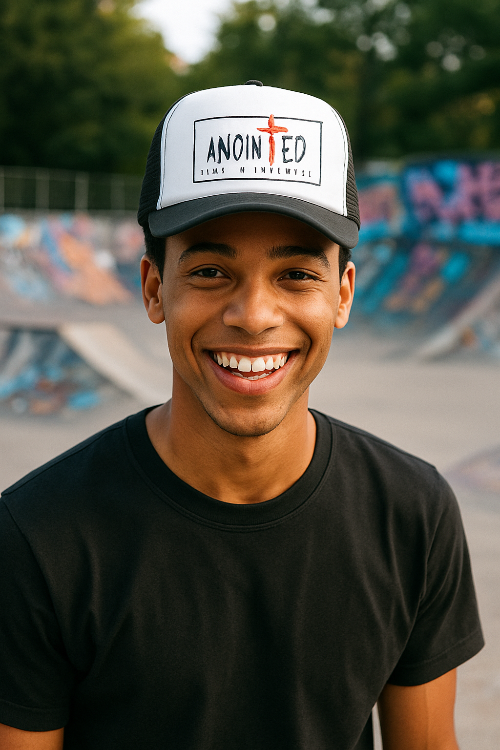 Anointed Not Average LOGO Trucker Cap