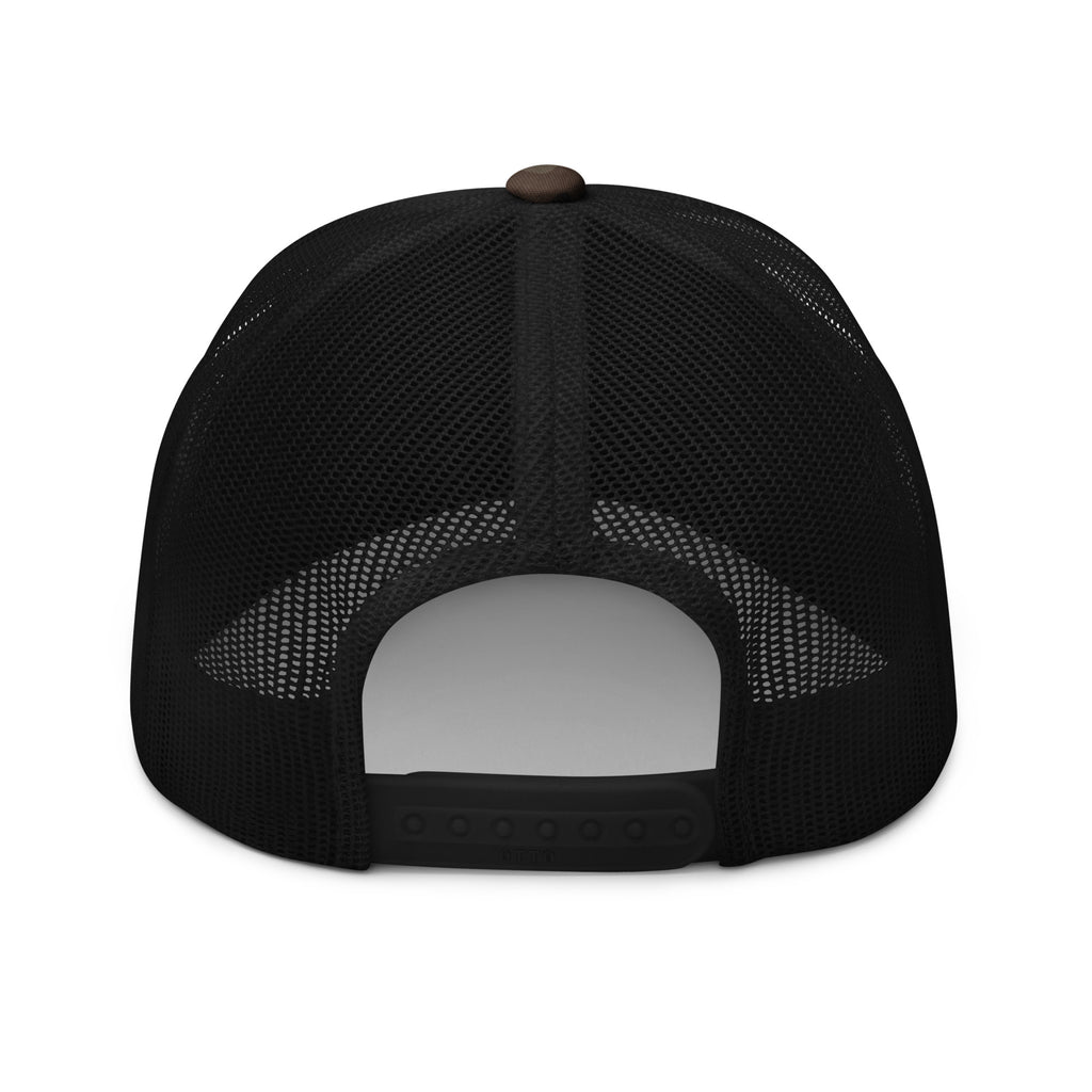 Anointed Not Average Black LOGO Trucker CAMO