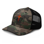 Anointed Not Average Black LOGO Trucker CAMO
