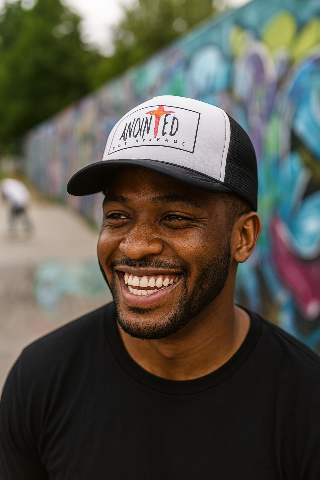 Anointed Not Average LOGO Trucker Cap