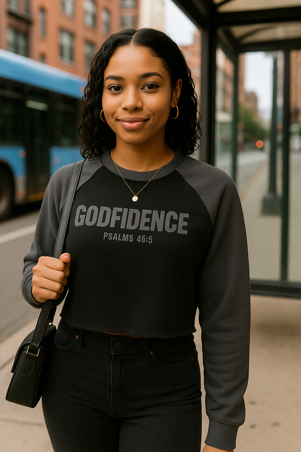 Godfidence Sweatshirt - Black