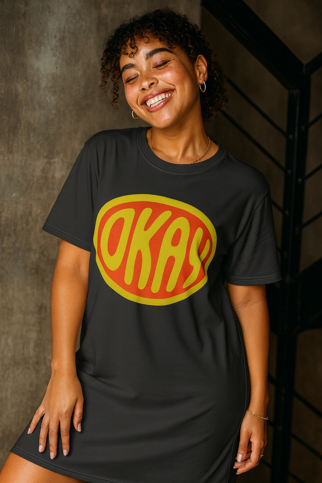 OKAY T-shirt dress